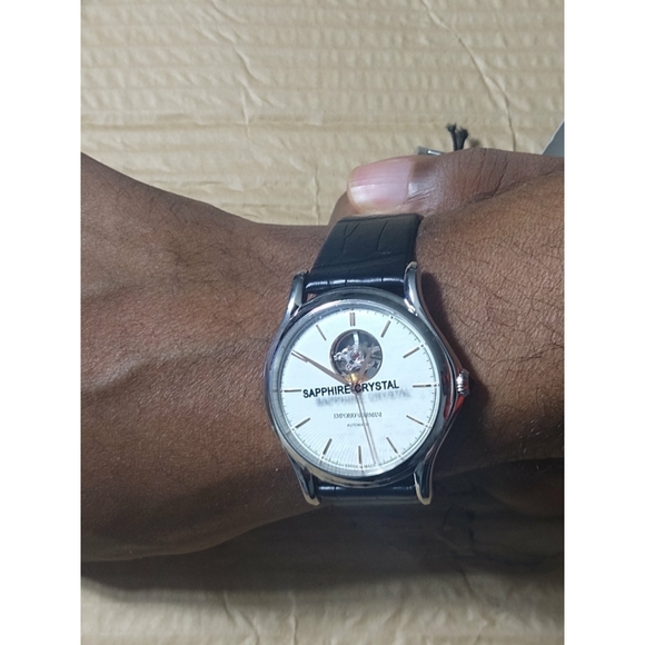 Emporio Armani Swiss Made Luxury Automatic Timepiece - Picture 6 of 13